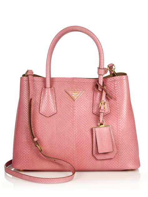 prada purses pink